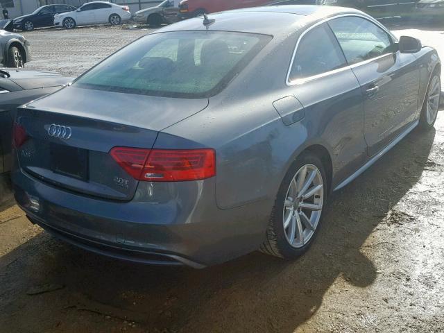 WAUMFAFR3FA049950 - 2015 AUDI A5 PREMIUM GRAY photo 4