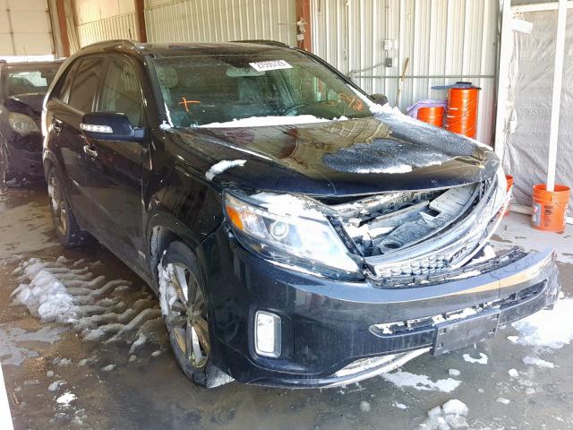 5XYKWDA74EG452660 - 2014 KIA SORENTO SX BLACK photo 1