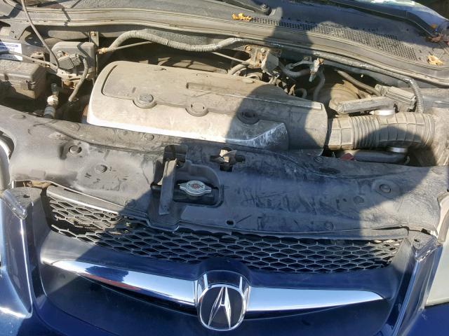 2HNYD186X3H537068 - 2003 ACURA MDX TOURIN BLUE photo 7