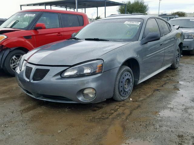 2G2WP522541365743 - 2004 PONTIAC GRAND PRIX GRAY photo 2