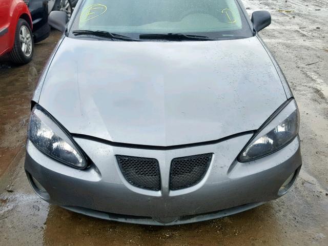 2G2WP522541365743 - 2004 PONTIAC GRAND PRIX GRAY photo 9