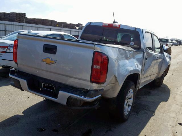 1GCGSCE32G1221486 - 2016 CHEVROLET COLORADO L SILVER photo 4