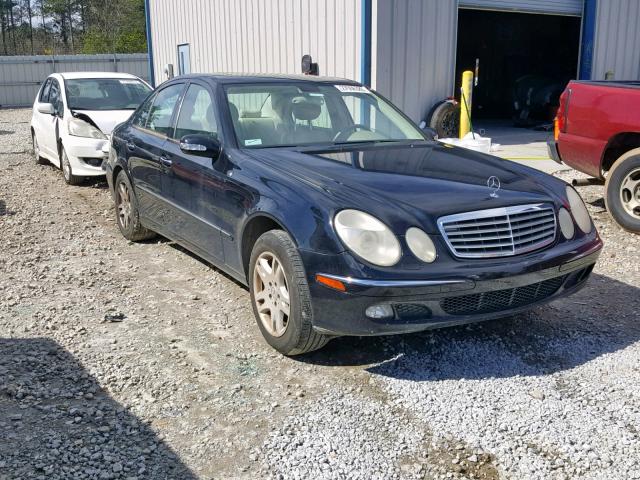 WDBUF56J46A805465 - 2006 MERCEDES-BENZ E 350 BLACK photo 1