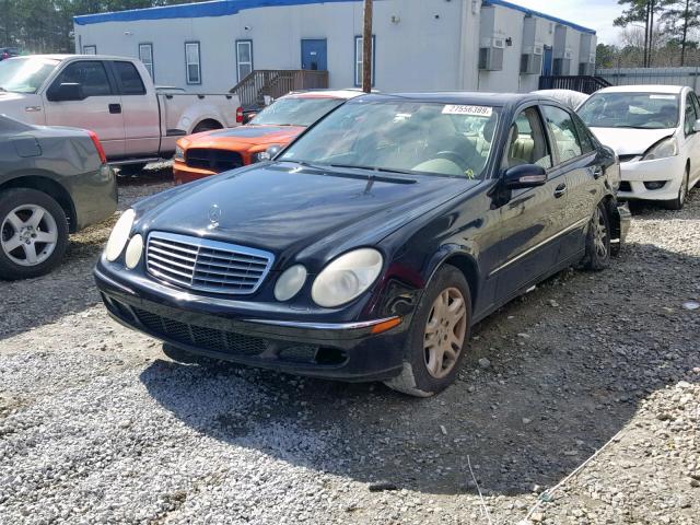 WDBUF56J46A805465 - 2006 MERCEDES-BENZ E 350 BLACK photo 2