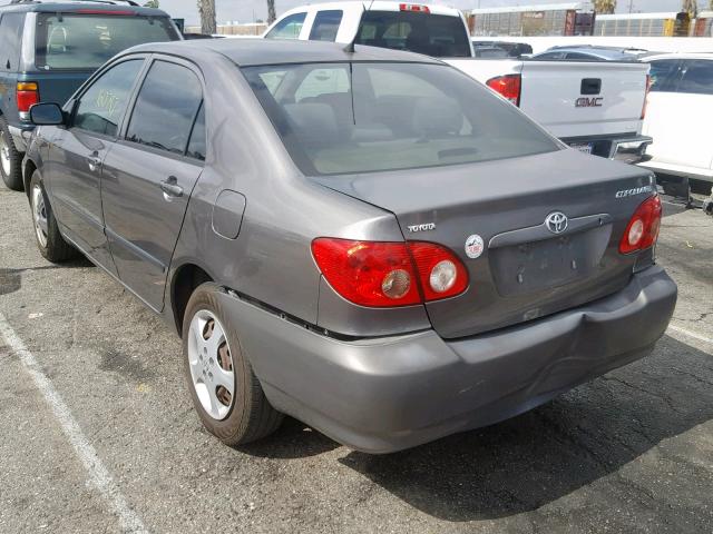 1NXBR32E77Z862994 - 2007 TOYOTA COROLLA GRAY photo 3