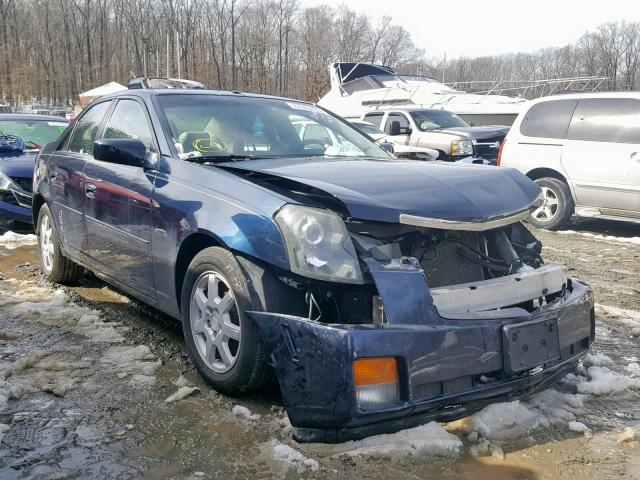 1G6DP567050236446 - 2005 CADILLAC CTS HI FEA BLUE photo 1