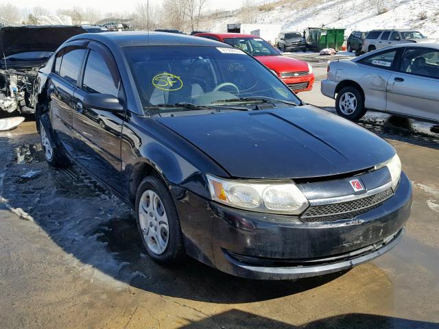 1G8AJ52FX3Z118695 - 2003 SATURN ION LEVEL BLACK photo 1