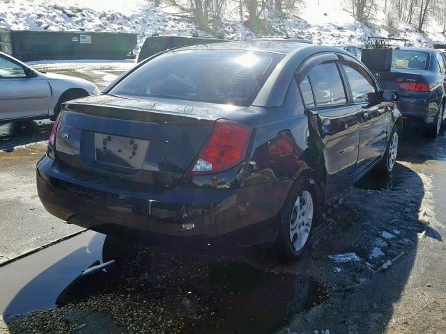 1G8AJ52FX3Z118695 - 2003 SATURN ION LEVEL BLACK photo 4
