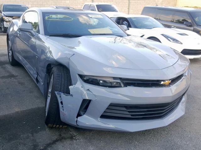 1G1FB1RS1H0211629 - 2017 CHEVROLET CAMARO LT GRAY photo 1