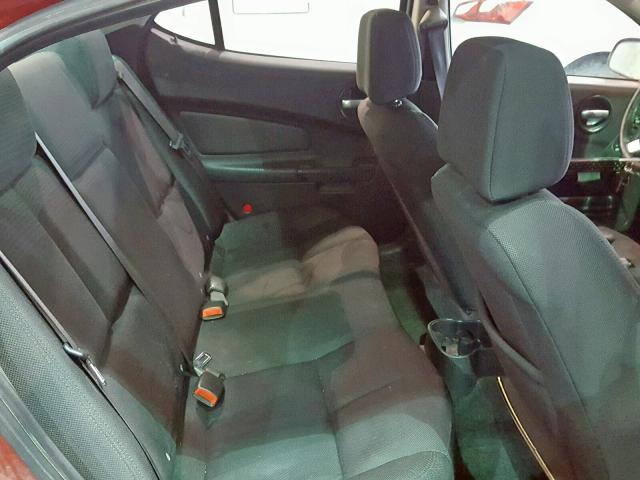 2G2WP552X81173428 - 2008 PONTIAC GRAND PRIX RED photo 6