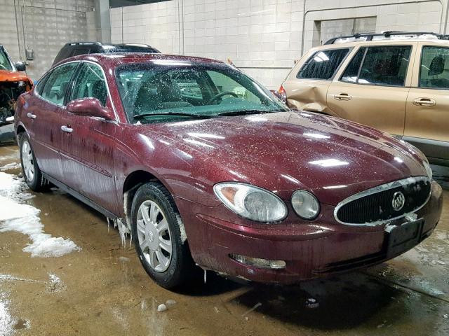 2G4WC552271111975 - 2007 BUICK LACROSSE C MAROON photo 1