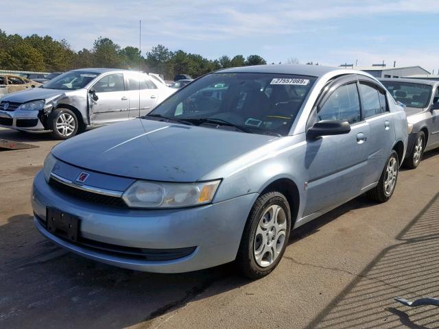 1G8AJ52F53Z171692 - 2003 SATURN ION LEVEL BLUE photo 2