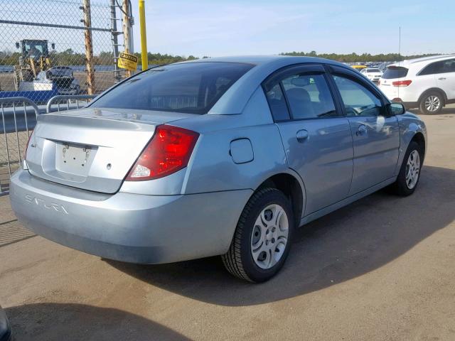 1G8AJ52F53Z171692 - 2003 SATURN ION LEVEL BLUE photo 4