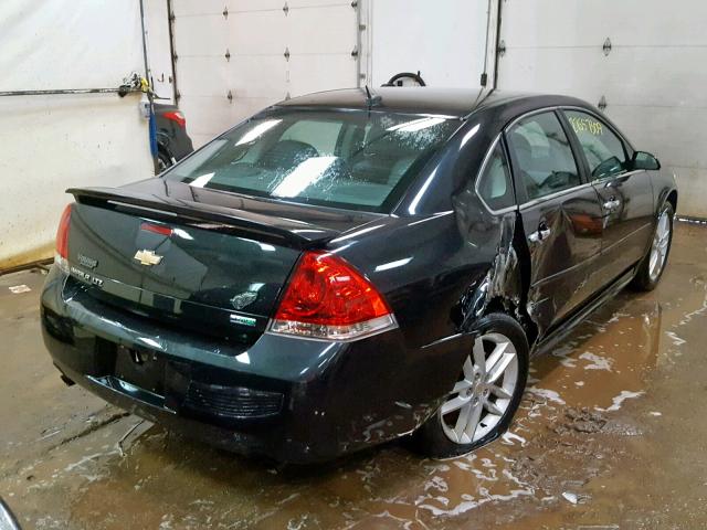 2G1WC5E38C1174420 - 2012 CHEVROLET IMPALA LTZ BLACK photo 4