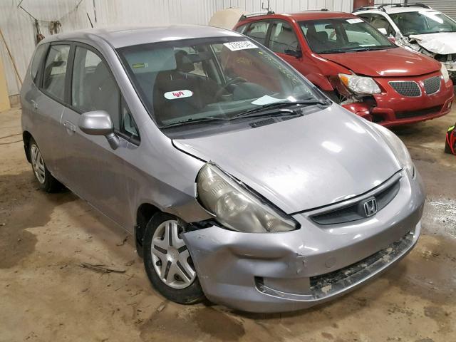 JHMGD38428S018333 - 2008 HONDA FIT GRAY photo 1