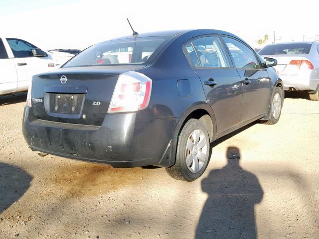 3N1AB61EX7L696880 - 2007 NISSAN SENTRA 2.0 BLACK photo 4