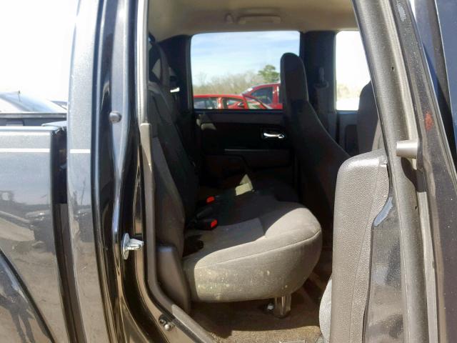 1GCDS43E388214603 - 2008 CHEVROLET COLORADO L BLACK photo 6