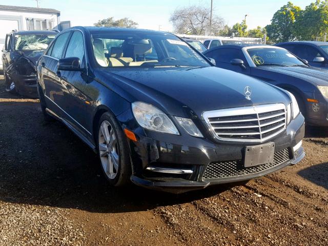 WDDHF5KB2DA761311 - 2013 MERCEDES-BENZ E 350 BLACK photo 1