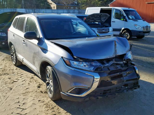 JA4AZ3A30JZ061330 - 2018 MITSUBISHI OUTLANDER GRAY photo 1