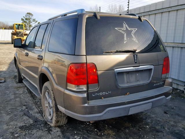 5LMEU88H44ZJ07937 - 2004 LINCOLN AVIATOR Boz foto 3