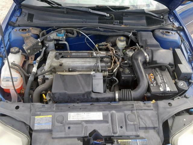 1G1JF12F047206645 - 2004 CHEVROLET CAVALIER L BLUE photo 7