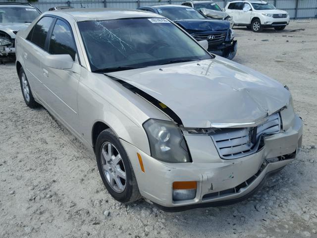 1G6DP577X70152264 - 2007 CADILLAC CTS HI FEA BEIGE photo 1