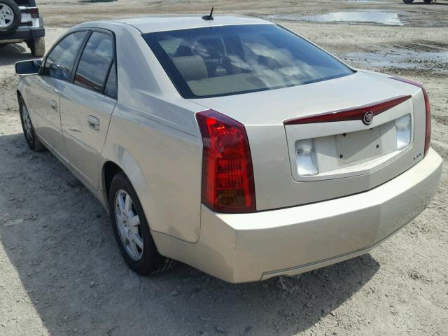 1G6DP577X70152264 - 2007 CADILLAC CTS HI FEA BEIGE photo 3