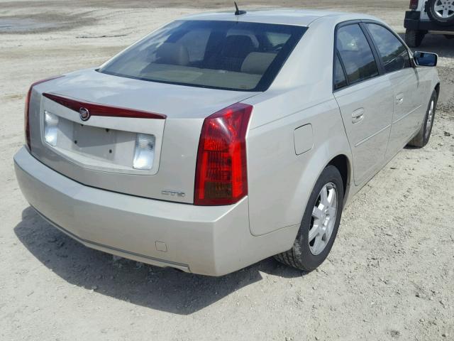 1G6DP577X70152264 - 2007 CADILLAC CTS HI FEA BEIGE photo 4