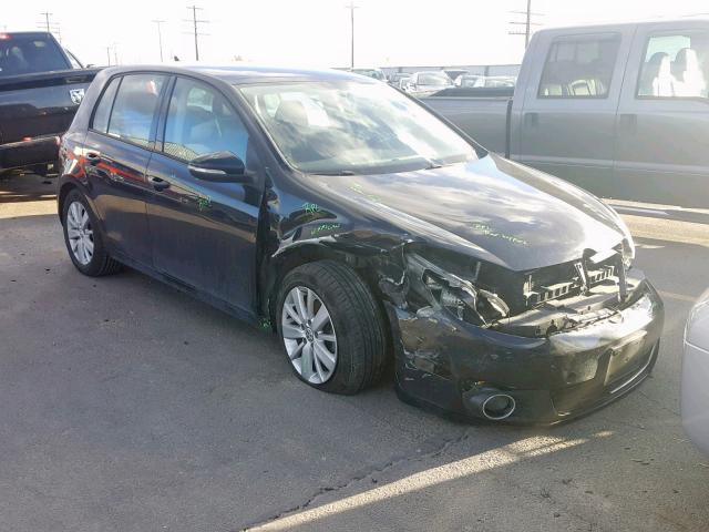 WVWNM7AJ5CW323911 - 2012 VOLKSWAGEN GOLF 黑色 照片 1