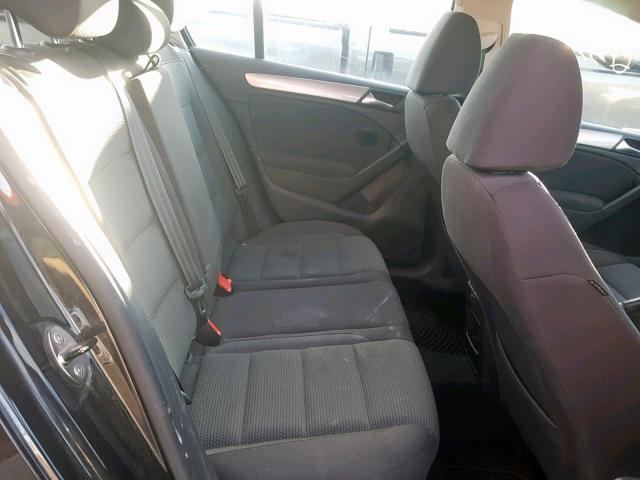 WVWNM7AJ5CW323911 - 2012 VOLKSWAGEN GOLF 黑色 照片 6