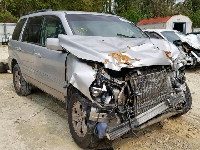 5FNYF18278B005061 - 2008 HONDA PILOT VP SILVER photo 1