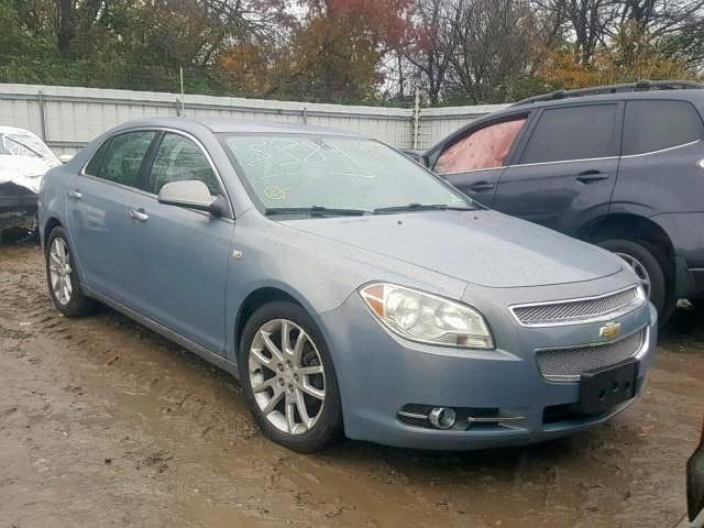 1G1ZK577784191950 - 2008 CHEVROLET MALIBU LTZ BLUE photo 1