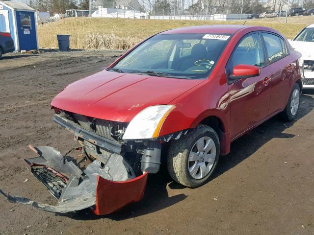 3N1AB6APXBL665493 - 2011 NISSAN SENTRA 2.0 RED photo 2