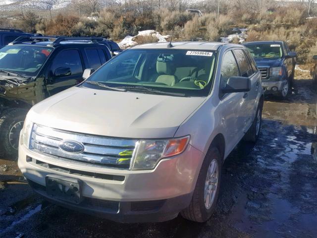 2FMDK46C67BB06087 - 2007 FORD EDGE SE CREAM photo 2