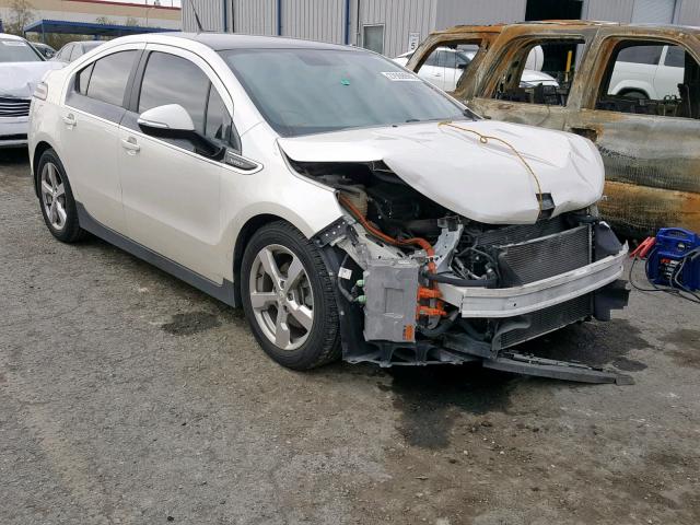 1G1RB6E45CU116686 - 2012 CHEVROLET VOLT WHITE photo 1