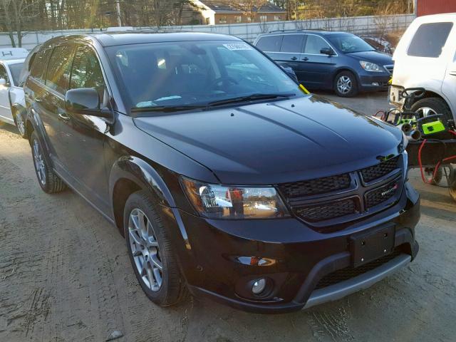 3C4PDCEG1JT472660 - 2018 DODGE JOURNEY GT BLACK photo 1