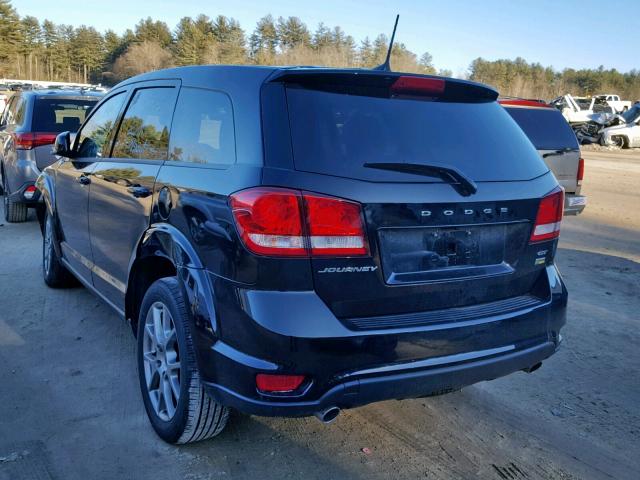 3C4PDCEG1JT472660 - 2018 DODGE JOURNEY GT BLACK photo 3