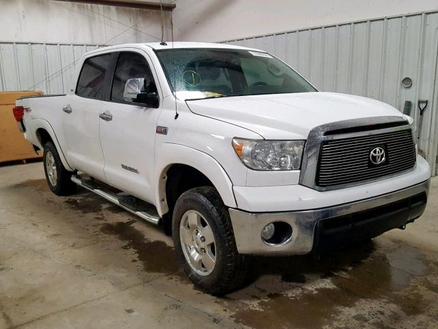 5TFDW5F13CX248834 - 2012 TOYOTA TUNDRA CRE WHITE photo 1