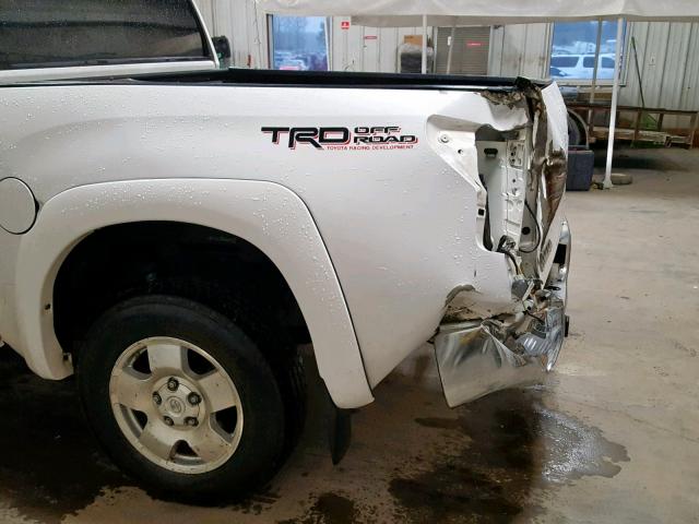 5TFDW5F13CX248834 - 2012 TOYOTA TUNDRA CRE WHITE photo 9