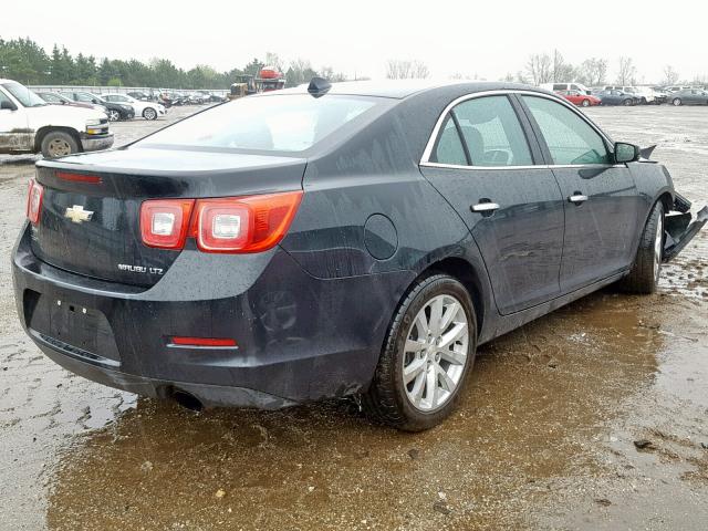 1G11H5SA1DF191178 - 2013 CHEVROLET MALIBU LTZ BLACK photo 4