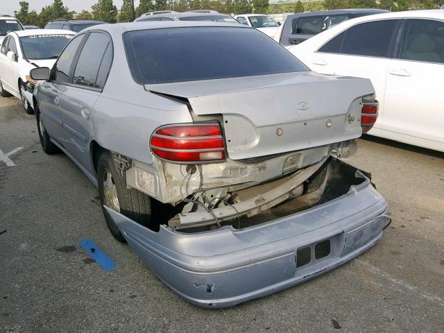 1G3NG52J6X6340717 - 1999 OLDSMOBILE CUTLASS GL SILVER photo 3