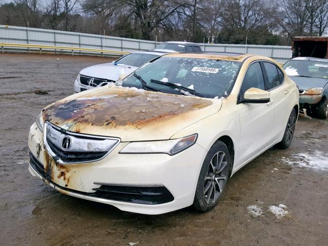 19UUB2F52GA005457 - 2016 ACURA TLX TECH თეთრი ფოტო 2