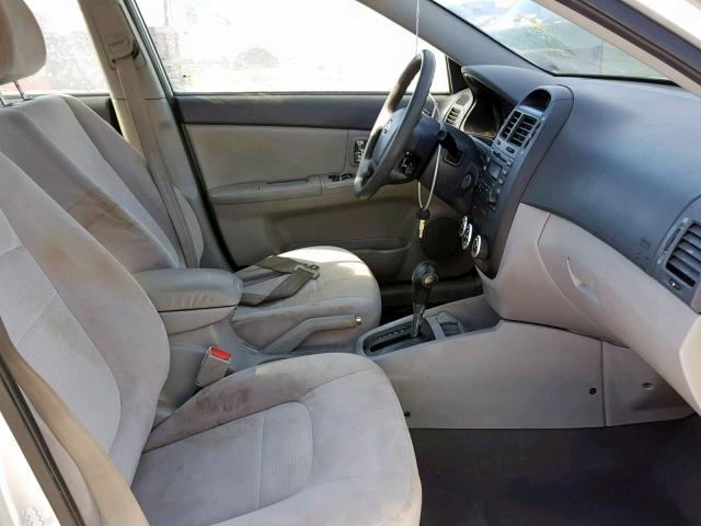 KNAFE121385542082 - 2008 KIA SPECTRA EX SILVER photo 5