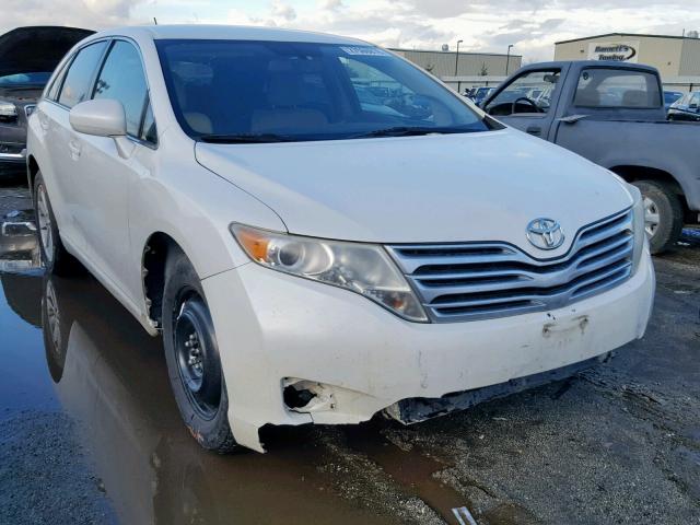 4T3ZE11A29U001598 - 2009 TOYOTA VENZA BASE WHITE photo 1