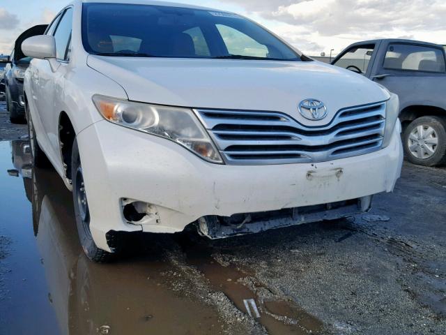 4T3ZE11A29U001598 - 2009 TOYOTA VENZA BASE WHITE photo 9