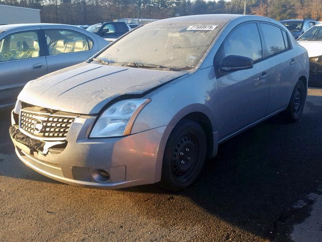 3N1AB61EX7L635030 - 2007 NISSAN SENTRA 2.0 GRAY photo 2