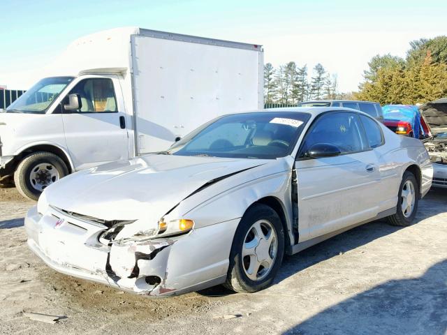 2G1WW12E739171872 - 2003 CHEVROLET MONTE CARL SILVER photo 2