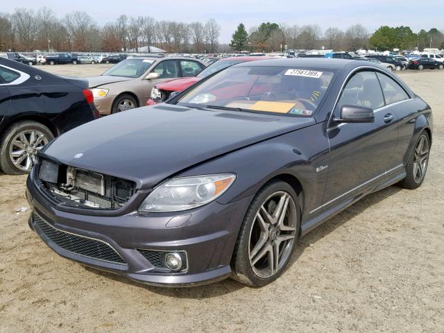 WDDEJ7HB5AA023776 - 2010 MERCEDES-BENZ CL 63 AMG GRAY photo 2