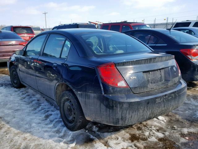 1G8AJ52F45Z168348 - 2005 SATURN ION LEVEL BLACK photo 3