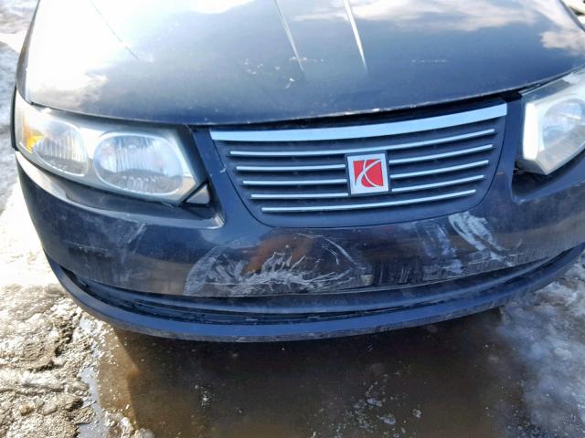 1G8AJ52F45Z168348 - 2005 SATURN ION LEVEL BLACK photo 9